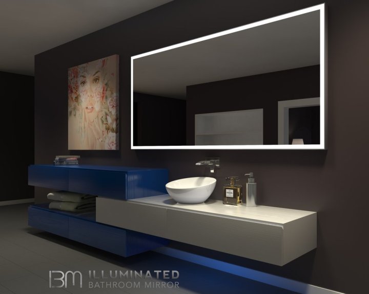 Residential Lighted Mirrors By Electric Mirror Now Available For